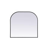 Edgehill Croft Metal Frame Arch Mirror 34 X 36 Inch by Bailey Street Home - 779-BEL-1292421