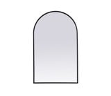 Spinnals Grove 36 Inch Metal Frame Arch Mirror by Bailey Street Home - 779-BEL-1292398
