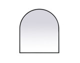 Spinnals Grove 30 Inch Metal Arch Mirror by Bailey Street Home - 779-BEL-1292402