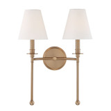 2 Light Wall Sconce 15 Inch Wide by Bailey Street Home - 776-BEL-1105989