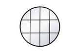Somerville Mews 36 Inch Windowpane Mirror by Bailey Street Home - 779-BEL-1302040