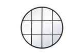 Somerville Mews 36 Inch Windowpane Mirror by Bailey Street Home - 779-BEL-1302040