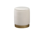 Blacksmiths Glen 17.32 Inch Round Ottoman by Bailey Street Home - 779-BEL-1302128