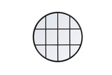 Somerville Mews 32 Inch Windowpane Mirror by Bailey Street Home - 779-BEL-1302039