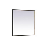 Fishermead Boulevard 33.3W LED Mirror 30X30 Inch Wide by Bailey Street Home - 779-BEL-1302110