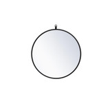 Anson Brae Decorative Hook Round Mirror 21 Inch Tall by Bailey Street Home - 779-BEL-1302026