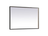 Fishermead Boulevard 37.3W LED Mirror 40X27 Inch Wide by Bailey Street Home - 779-BEL-1302109