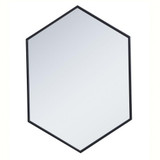 Etterby Lea Grove Hexagon Mirror 34 X 24 Inch Wide by Bailey Street Home - 779-BEL-1302017