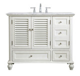 Portcullis Road 42 Inch 2 Drawer Bath Vanity Sink Set by Bailey Street Home - 779-BEL-881193