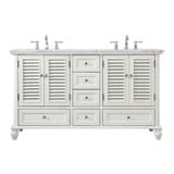 Portcullis Road 60 Inch 6 Drawer Bath Vanity Sink Set by Bailey Street Home - 779-BEL-881195