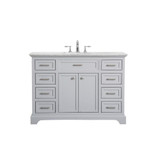 Lawn Brow 48 Inch 8 Drawer Bathroom Vanity Sink Set by Bailey Street Home - 779-BEL-688850
