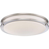 Priors Drive 20W 3000K 1 LED 16 Inch Wide Flush Mount by Bailey Street Home - 79-BEL-1001300