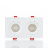 Williams Green 24W 1 LED 3.5 Inch Rectangular Gimbal (Set of 4) by BSH - 79-BEL-1300842