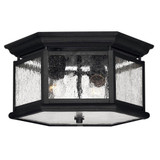 Cheriton Cedars 2 Light 13 Inch Wide Flush Mount by Bailey Street Home - 81-BEL-1801701