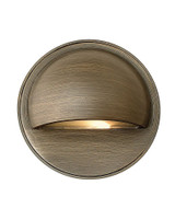 Piper Nook Round Eyebrow Low Voltage 1 Light Deck/Step Lamp by BSH - 81-BEL-1005358