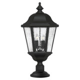 Cheriton Cedars 4 Light Extra Large Outdoor LV Post or Pier Mount by BSH - 81-BEL-2998436