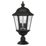 Cheriton Cedars 4 Light Extra Large Outdoor LV Post or Pier Mount by BSH - 81-BEL-2998436