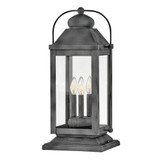 Clos Peris 3 Light Large Outdoor Low Voltage Pier Mount by BSH - 81-BEL-3335632