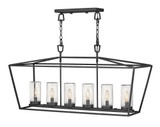 Harris Leaze 6 Light Oversized Outdoor Linear Pendant by Bailey Street Home - 81-BEL-4160005