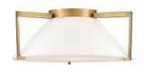 Howden Garden 16W 1 LED 20 Inch Wide Flush Mount by Bailey Street Home - 81-BEL-3087857