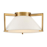 Howden Garden 16W 1 LED 15.75 Inch Wide Flush Mount by Bailey Street Home - 81-BEL-3087855