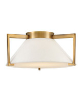 Howden Garden 16W 1 LED 15.75 Inch Wide Flush Mount by Bailey Street Home - 81-BEL-3087855