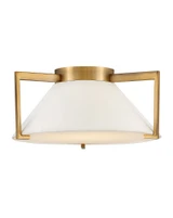 Howden Garden 16W 1 LED 15.75 Inch Wide Flush Mount by Bailey Street Home - 81-BEL-3087855