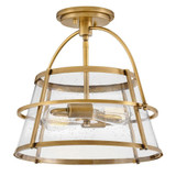 Ridge Way 28W 2 LED Metal Semi Flush Mount by Bailey Street Home - 81-BEL-1278212