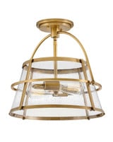 Ridge Way 28W 2 LED Metal Semi Flush Mount by Bailey Street Home - 81-BEL-1278212