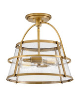 Ridge Way 28W 2 LED Metal Semi Flush Mount by Bailey Street Home - 81-BEL-1278212