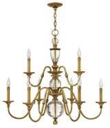 Northern Alley 9 Light Oversized Chandelier by Bailey Street Home - 81-BEL-1802424