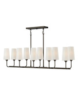 Robin Drift 10 Light Oversized Linear Chandelier by Bailey Street Home - 81-BEL-1278193