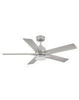 Marlow Yard 5 Blade Ceiling Fan with Light Kit 52 Inches Wide by BSH - 81-BEL-1278289