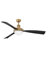 Royal Oak Leas 3 Blade Ceiling Fan with Light Kit 62 Inch Wide by BSH - 81-BEL-1320149