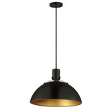 Buckley Hall 1 Light Medium Pendant 15.25 Inch Wide by Bailey Street Home - 93-BEL-1306176