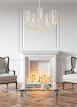 Phoenix Cedars 5 Light Medium Chandelier by Bailey Street Home - 93-BEL-1090268