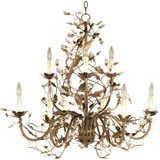 Amber Oaks 9 Light Large 2 Tier Chandelier by Bailey Street Home - 93-BEL-53971