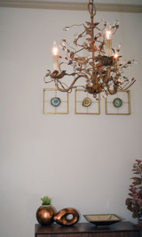 Amber Oaks 3 Light Small Chandelier by Bailey Street Home 93-BEL-53969 - 93-BEL-53969