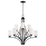 Heathfields 9 Light Large 2 Tier Chandelier by Bailey Street Home - 93-BEL-1284087