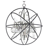 Leeds Ground 6 Light Medium Chandelier by Bailey Street Home - 93-BEL-396017