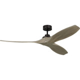 Occupation Isaf 3 Blade Ceiling Fan With Remote Control 60 Inch Wide by BSH - 96-BEL-1107120