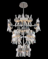 Glacier  LED Light Oversized Foyer by Allegri - 030259
