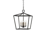 Denison 4 Light Large Pendant 22 Inch Tall by Currey Company - 9000-MDEN