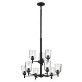 Dene Holt 9 Light Large Chandelier with Clear Glass by BSH - 147-BEL-1340414