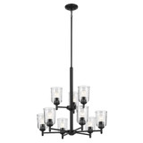 Dene Holt 9 Light Large Chandelier with Clear Glass by BSH - 147-BEL-1340414