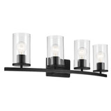 Henderson Cottages 4 Light Clear Vanity Light by BSH - 147-BEL-1340431