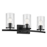 Henderson Cottages 3 Light Clear Glass Vanity Light by BSH - 147-BEL-1340430