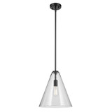 Chives Way 1 Light Medium Pendant 15.5 Inch Tall by BSH - 147-BEL-1340411