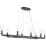 Scholar Place 8 Light Oval Chandelier 8.75 Inch Tall X 16.25 Inch Wide by BSH - 147-BEL-1371156