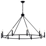 Coldwell Road 10 Light Oversized Chandelier by BSH - 147-BEL-1335389